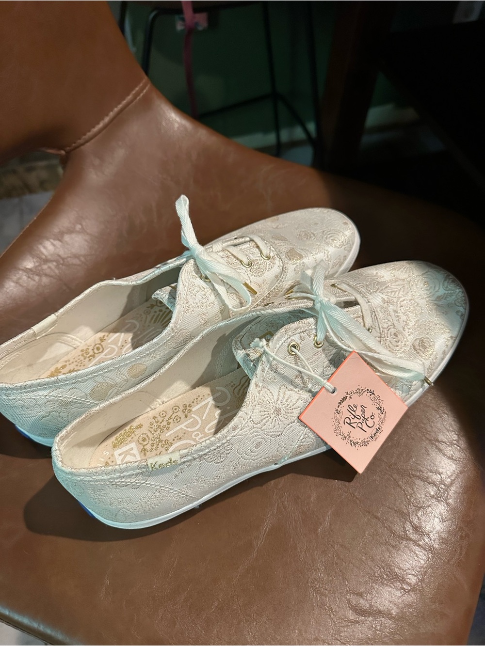 NWT Keds Rifle Paper Co. Sneakers - Jacquard Colette Women's Sneakers Sz 11
